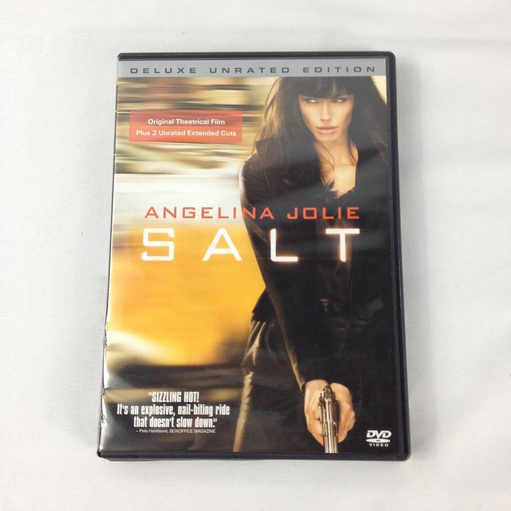 SALT - 2010 - Angelina Jolie - Deluxe Unrated Edition - DVD - Used